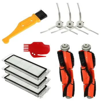 

10PCS/Set Main Brushes Side Brush Filter for Xiao-mi Mi Robot Vacuum Cleaner Kit