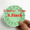 4.5inch green 100PCS