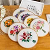 Floral Bouquet Patterns Embroidery Kit DIY Handcraft Cross Stitch Set Materials Package Embroidery Hoop Sewing Supplies Decor ► Photo 3/6