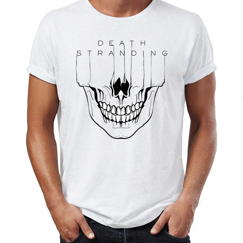 

Men's T Shirt Death Stranding Tomorrow Is In Your Hands Awesome Artwork Drawing Printed Tee