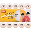 DHS BI Colour / Double Color Table Tennis Ball ABS Plastic Original DHS Ping Pong Balls ► Photo 2/4