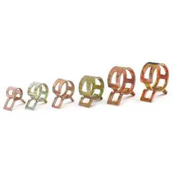

72Pcs/Box Spring Clip Clamps 7/10/11/14/16/17mm Part Accessary 6 sizes