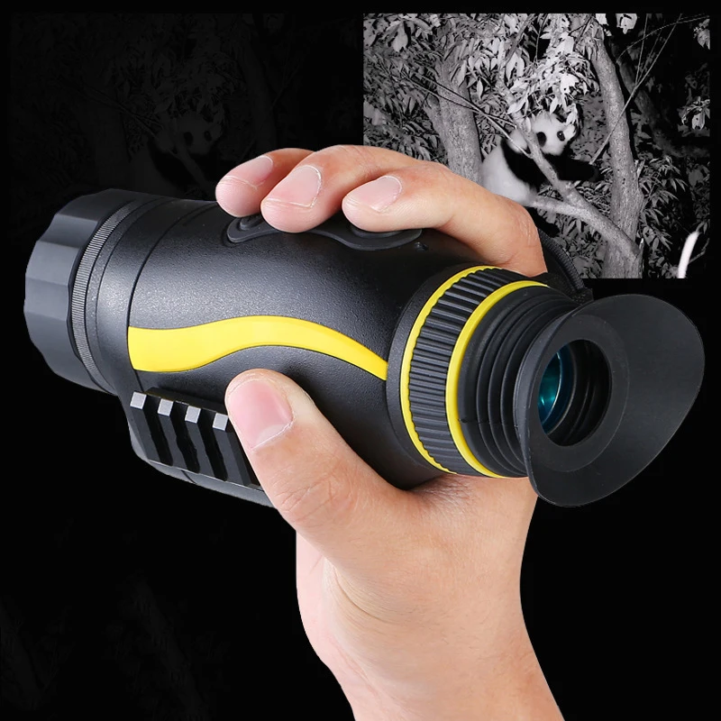 

HD 4X35 Infrared Digital Night Vision Scope Monocular Telescope for Hunting Scouting Night Camera Handheld Device NV0435