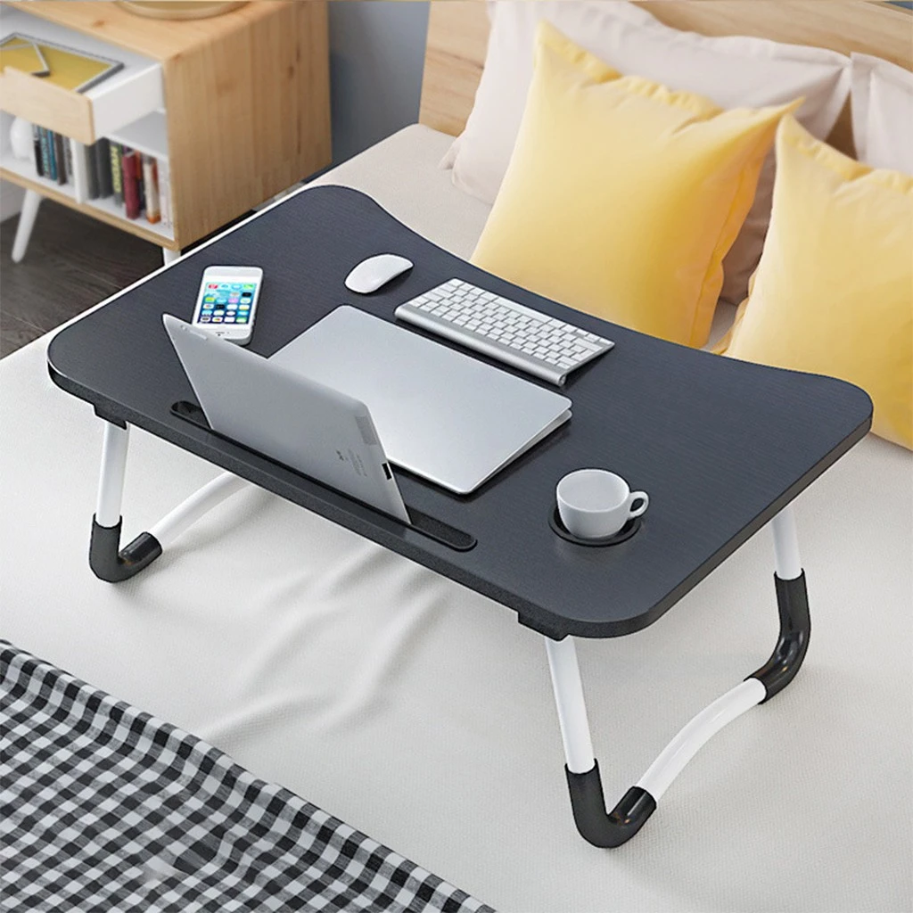 38 # Opvouwbare Draagbare Laptop Stand Bed Lui Laptop Tafel Klein Ontbijt Lade Functionele Staan Voor Bed - AliExpress