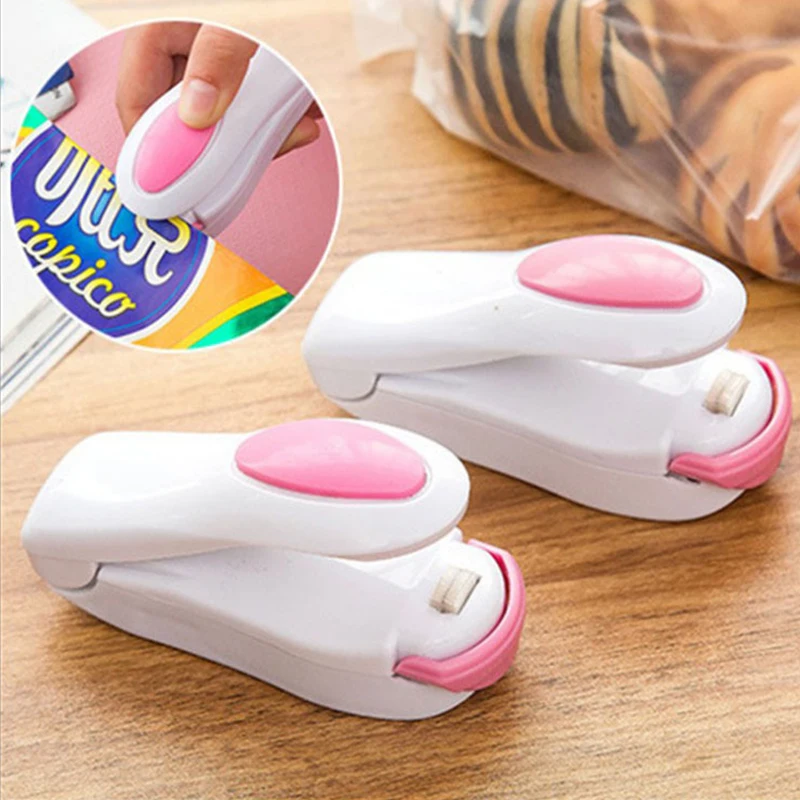 

Portable Snack Plastic Bag Sealing Machine Packing Plastic Bag Kitchen Tool Home Use High Quality Home Kitchen Supplies Tools