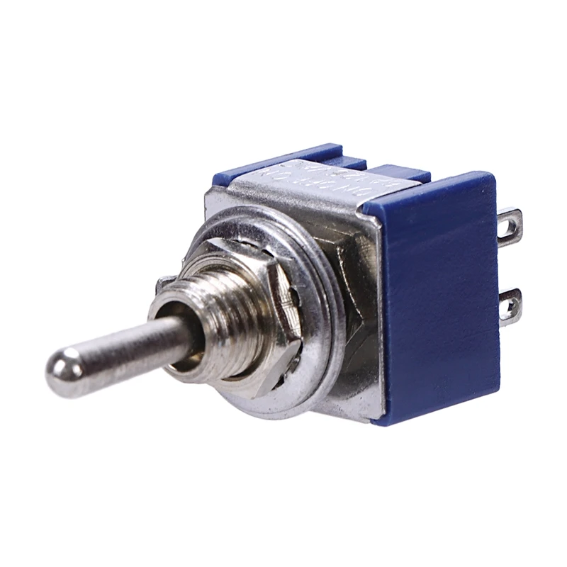 AC 125V 6A 6 контактный переходник с внутренней Spdt вкл/выкл/на 3 сторонний выход мини