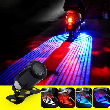 

2pcs/lot Motorcycle Light Modified Chassis Light 3W LED Angel Wing Welcome Projection Lamp Fit For Cars Motorcycles Scooters