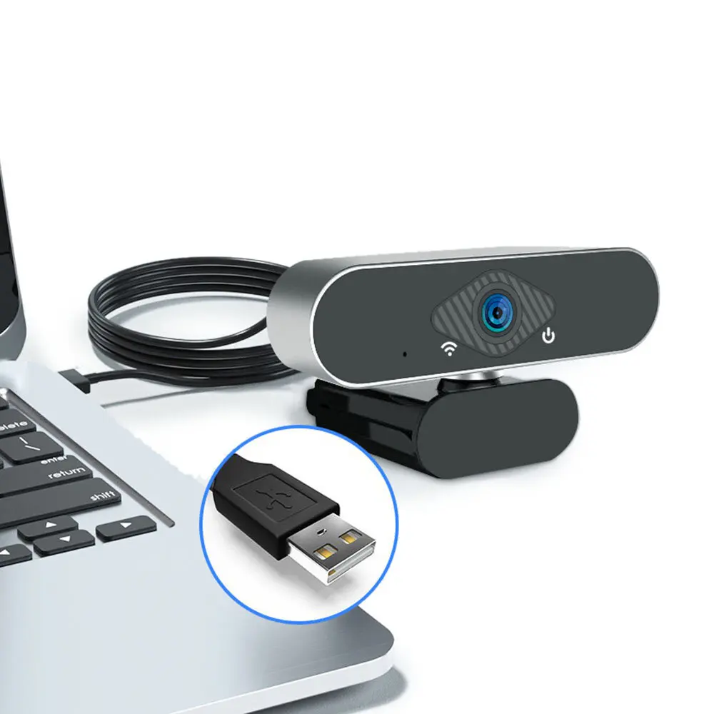 USB веб камера Youpin Xiaovv 1080P ультраширокоугольная с автофокусом и встроенным