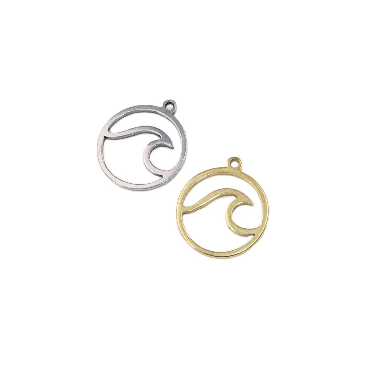 10 шт. оптовая продажа красивые женские блестящие браслеты из нержавеющей стали 2