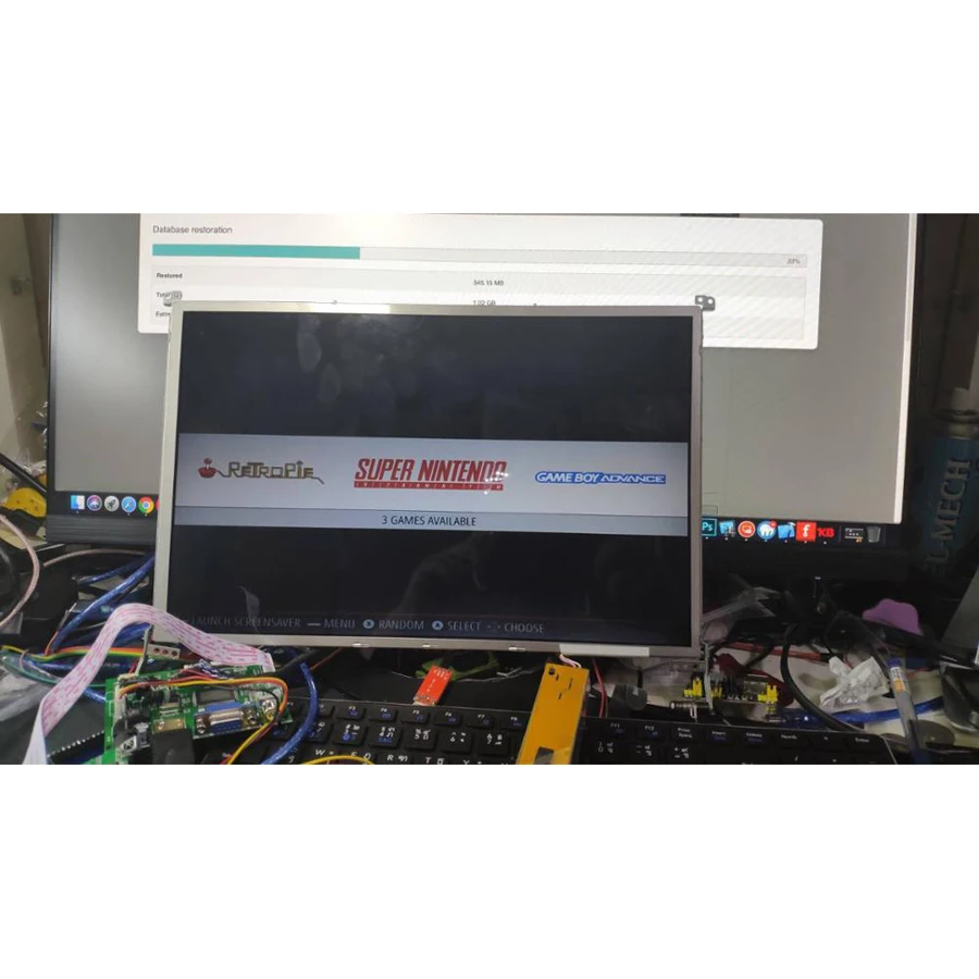 Kit de Trabalho para Ltn156at02 Driver Painel Display Hdmi Lcd 1366x768 2av Remoto Vga av Monitor Tela 40pin Placa Controlador Led - Imagem 5