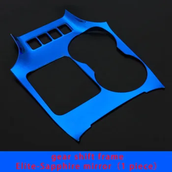 

For Toyota highlander 2015-2019 chrome gear shift frame Elite-Sapphire mirror 1pc