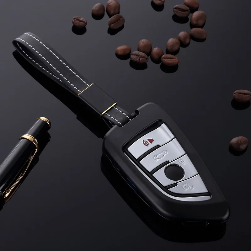 YooToBo Luxury Aluminium Alloy 3 or 4 Buttons Car Key Case Cover for