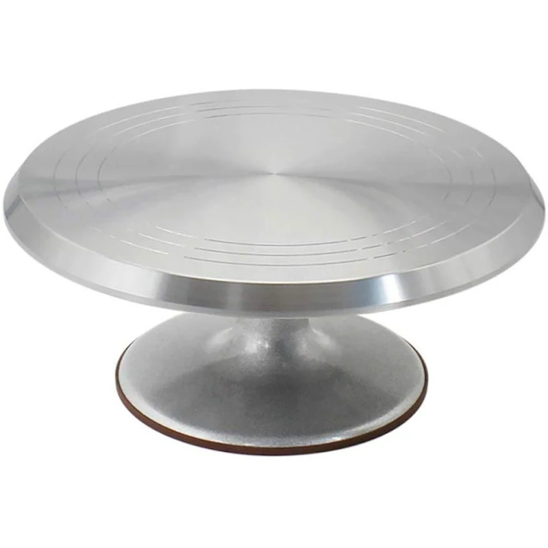 

Rotating Cake Decorating Stand with Ball Bearings Diameter Heavy Duty 12 Inch