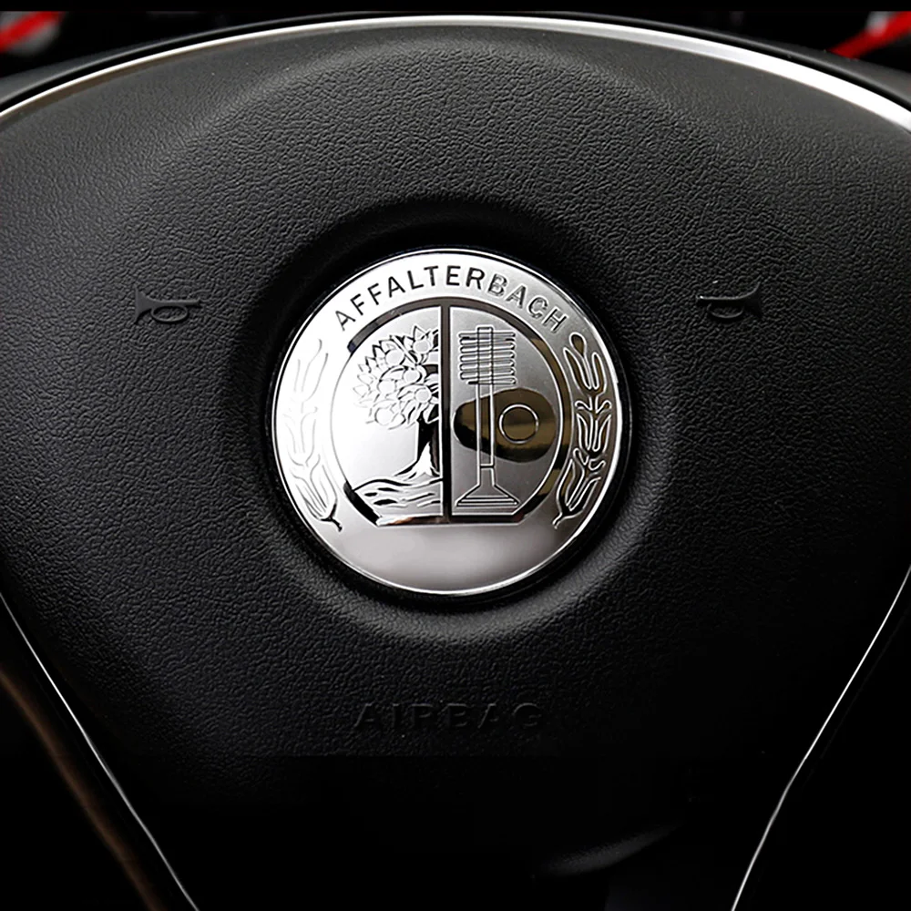 

Steering Wheel Apple Tree Badge Cover For Mercedes Benz AMG B C E S Class E200 E220 E250 E280 E230 E300 E320 E350 Logo Sticker