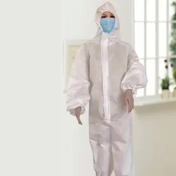 

Isolation Clothing Protective Clothing Disposable White Isolation Clothing Dustproof Antistatic Jumpsuit