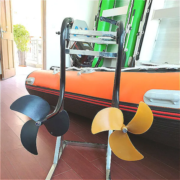 New Hand Propeller Marine Rubber Boat Paddle Fishing Boat Hand Motor