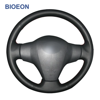 

Black Artificial Leather Hand Sewing Car Steering Wheel Covers for Toyota RAV4 2006-2012 Vios 2008-2013 Yaris 2007 Scion XB