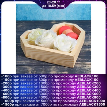 

Kashpo wooden "heart Lux", Natural give beautiful 4497990