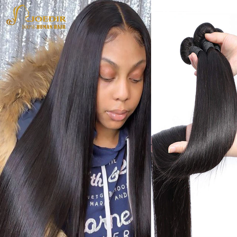 Human Hair Extensions Brazilian Straight Hair Bundles Natural Color Hair Bundles Joedir Non Remy Hair Extension For Black Women Bundle Deals Hair Bundleshair Weave Bundles Aliexpress