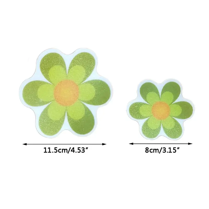 10 шт./компл. Симпатичные противоскользящие Нескользящие коврики цветок ванной наклейки безопасности напольная подставка Ванная комната душа