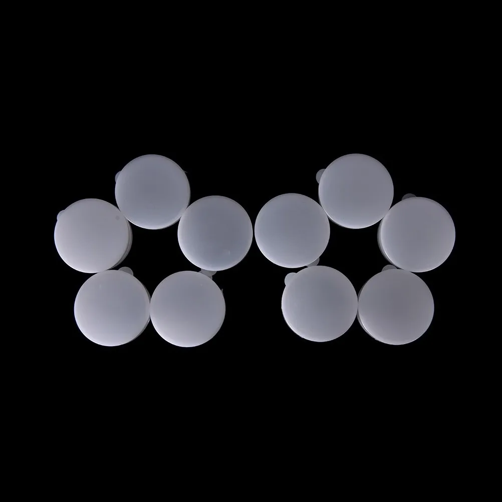 10Pcs 10g Cosmetic Container Plastic Cosmetic Sample Jars Bottle Refillable Empty Cream Jar Makeup Sample Bottle 5