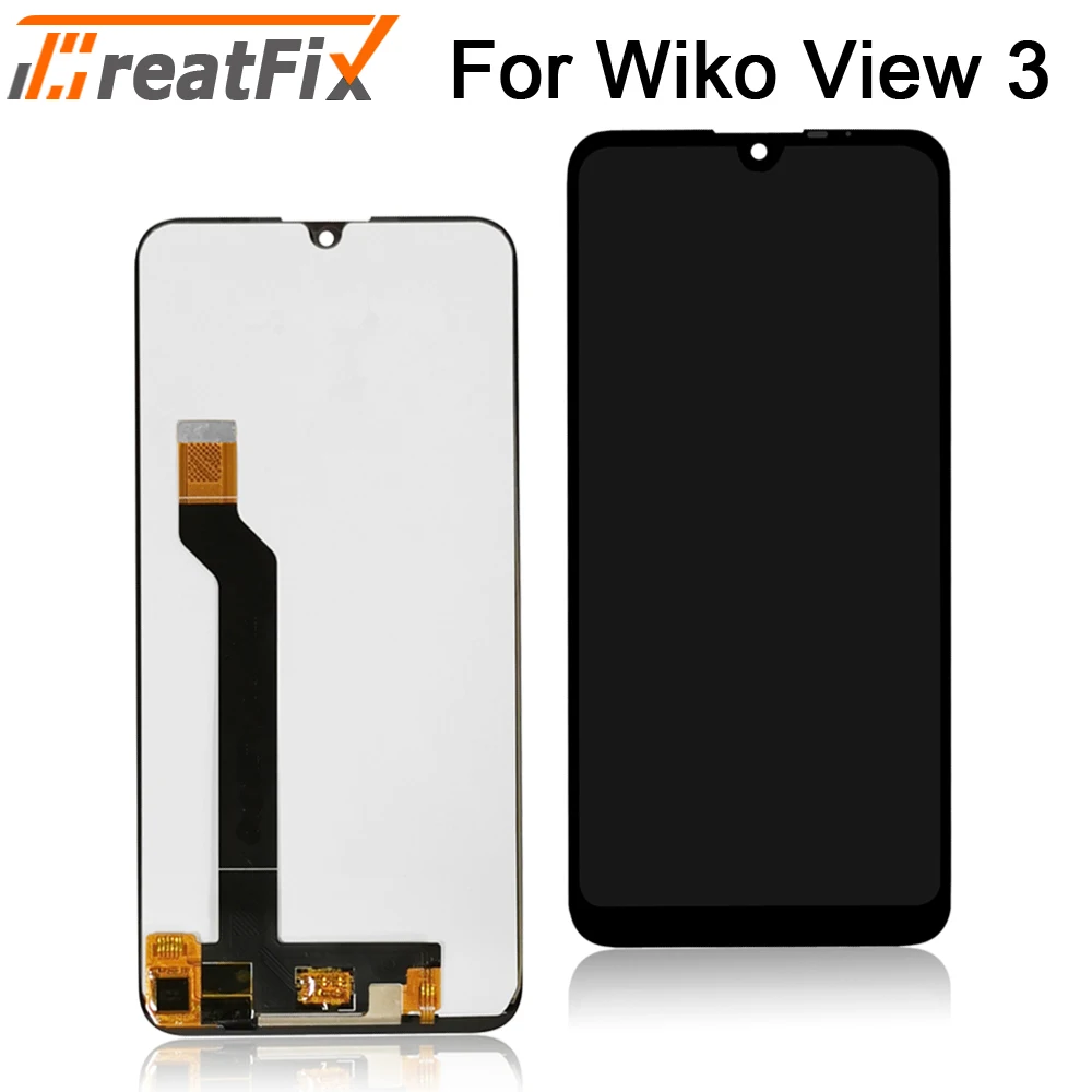 ЖК дисплей для Wiko View 2 3 сенсорный экран в сборе сменный экран|Экраны мобильных
