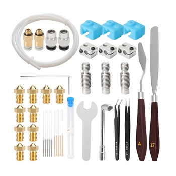 

HOT-41Pcs 3D Printer Accessory Set Removal Clean Nozzle Filament Needle For Copper Nozzle Platform Cleaning