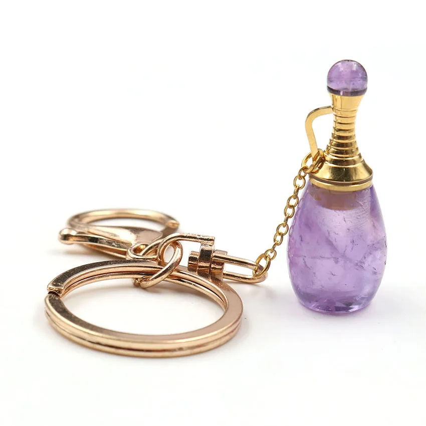 FYJS уникальный светильник желтый круг цвет золотой застежка Омар аметисты флакон