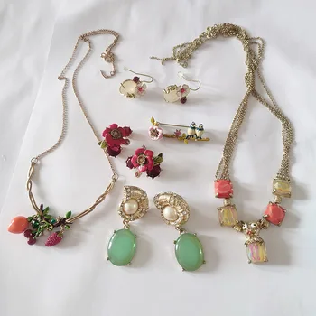 

2020 Time-limited Sale Tin Alloy Casual/sporty Oorbellen Aros Mujer Oreja Plplpol Earrings Brooch Necklaces B125 32