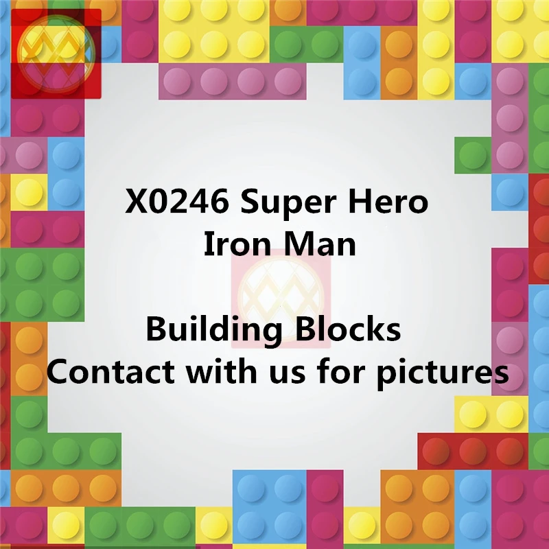 

X0246 Iron Man Shuri Gamora Scarlet Witch Pepper Captain America Wasp Lizard Mysterio Spiderman Building Blocks Toy for Children
