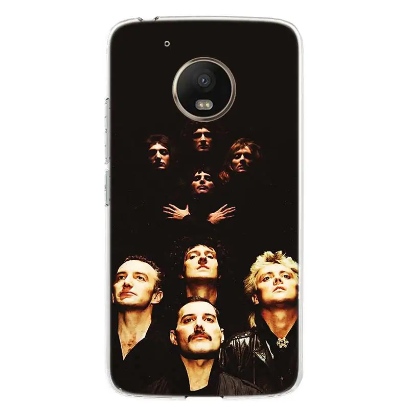 TW183-10 Чехол для телефона queen Freddie Mercury King для Motorola Moto G7 G6 G5S G5 E4 Plus G4 E5 Play power, Европейский подарок, чехол с рисунком - Цвет: TW183-10