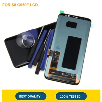 

S8 LCD Screen For Samsung S8 G950 G950F Lcd Display Touch Screen Digitizer Assembly Phone +Frame