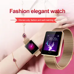 Лидер продаж CK26 модные часы Smart Watch Для женщин мониторинг сна Спортивный Браслет активности физиологических для напоминания IP67