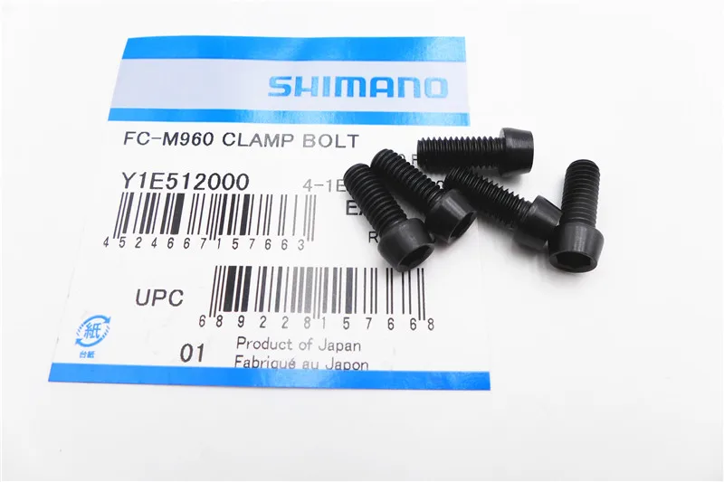 SHIMANO Y1E512000 левый кривошипный болт(M6 x 15) для FC-R9100/R9100-P