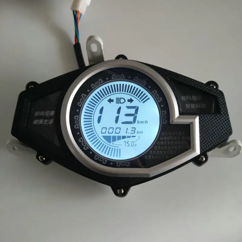Speedometer-Electric-Bike-Scooter-LCD-Display-48v60v72v84v96v-With ...