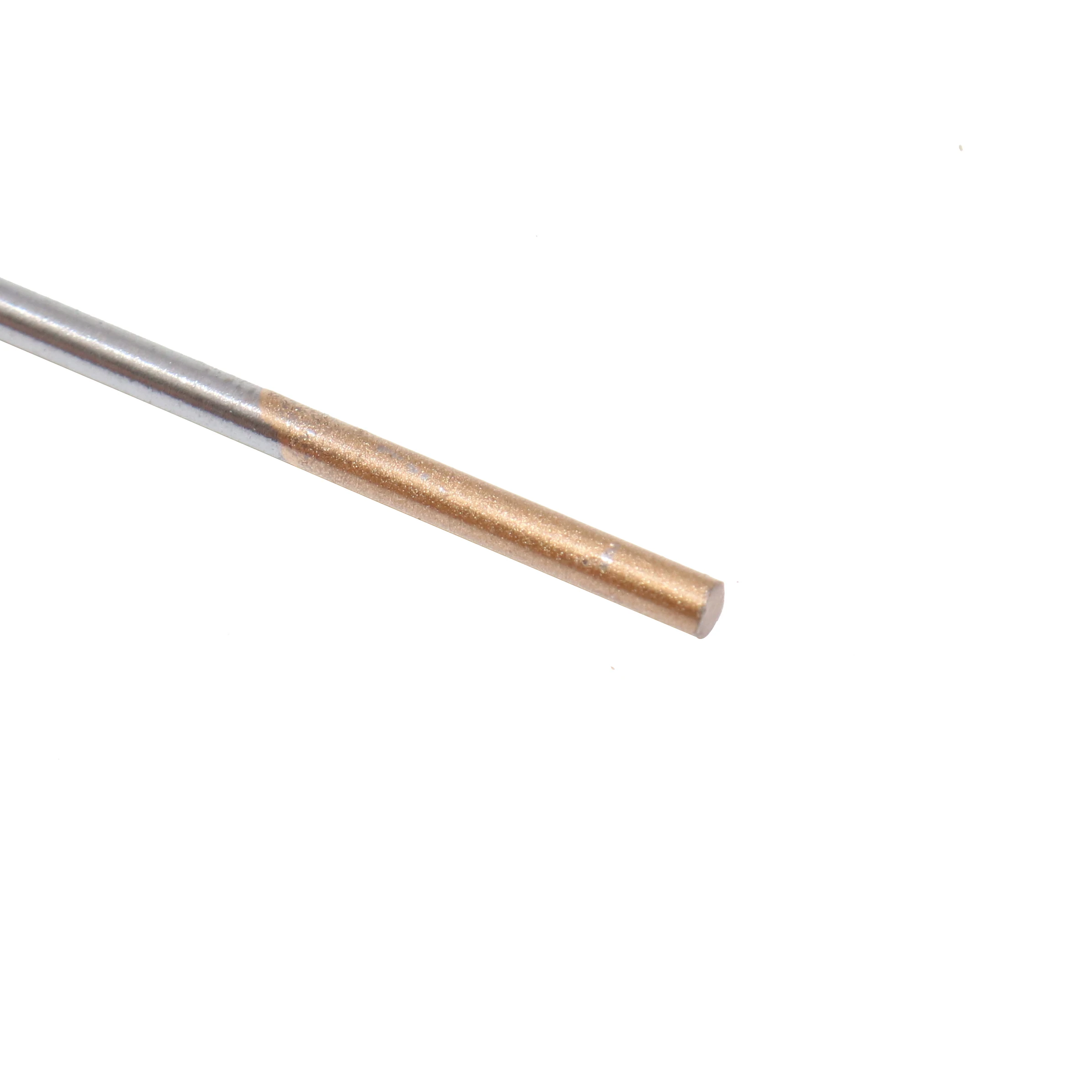 10 x WL15 Lanthanated Welding Tungsten Electrode Golden Tip 1.0 1.6 2.4 3.0 3.2 4.0mm With Case tungsten electrodes