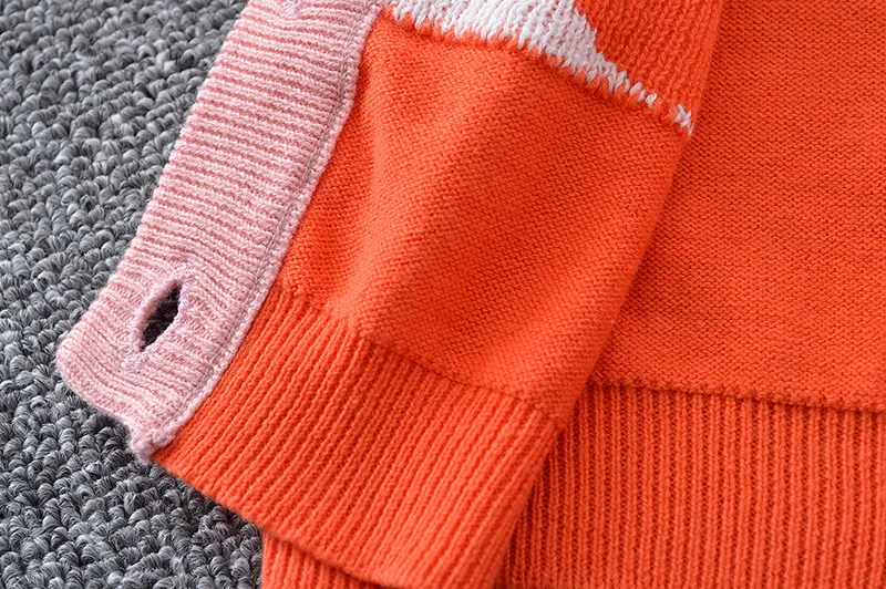 Cute 1-6 Years Girls Knitted Sweater Cardigan Cartoon Children Sweater Baby Girls Sweater Cardigan Jackets Kids Girls Outerwear