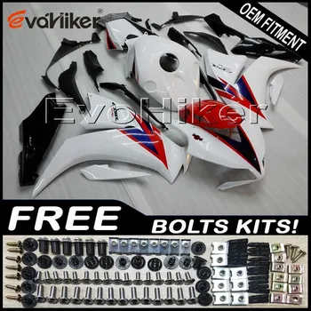 

Custom motorcycle cowl for CBR1000RR 2012-2016 ABS fairing motorcycle panels Injection mold red white +Gifts