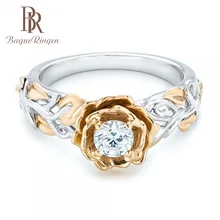 Bague Ringen серебро 925 ювелирные изделия Новые горячие продажи кольца для женщин цветок размер 6, 7,8, 9,10 подарок на день рождения Юбилей свадьбы Вечерние