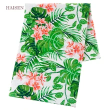 Цветы серии печатных мешковины Хлопок Лен ткань для квилтинга шитья DIY Диван Настольная подушка ткань мебель крышка кайма для штор