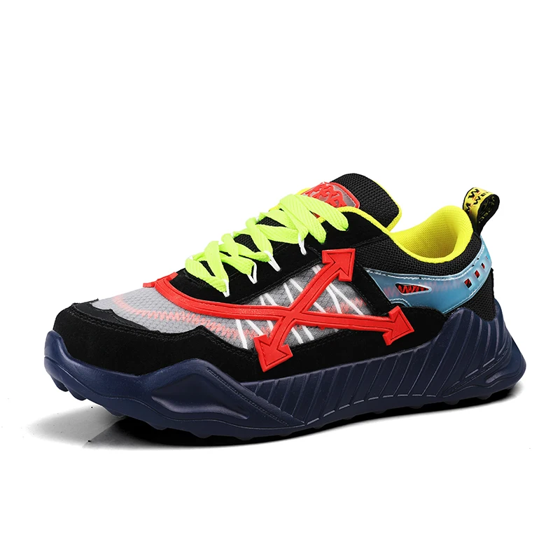 Новейшие мужские кроссовки для бега, белые кроссовки Ультрас, массажные массивные кроссовки ZX1000 - Цвет: Черный