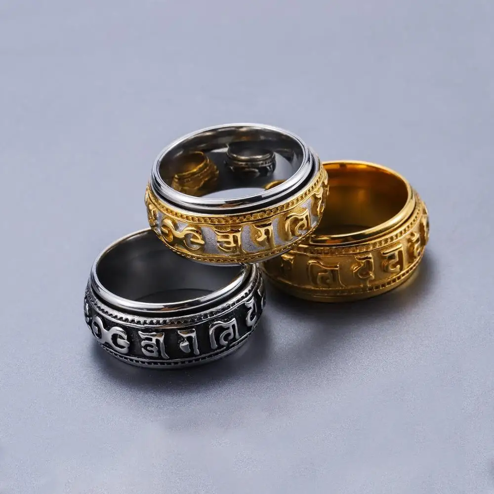 2019 новые тренды Золотая Серебряная Буква текстовое Кольцо мужское кольцо на