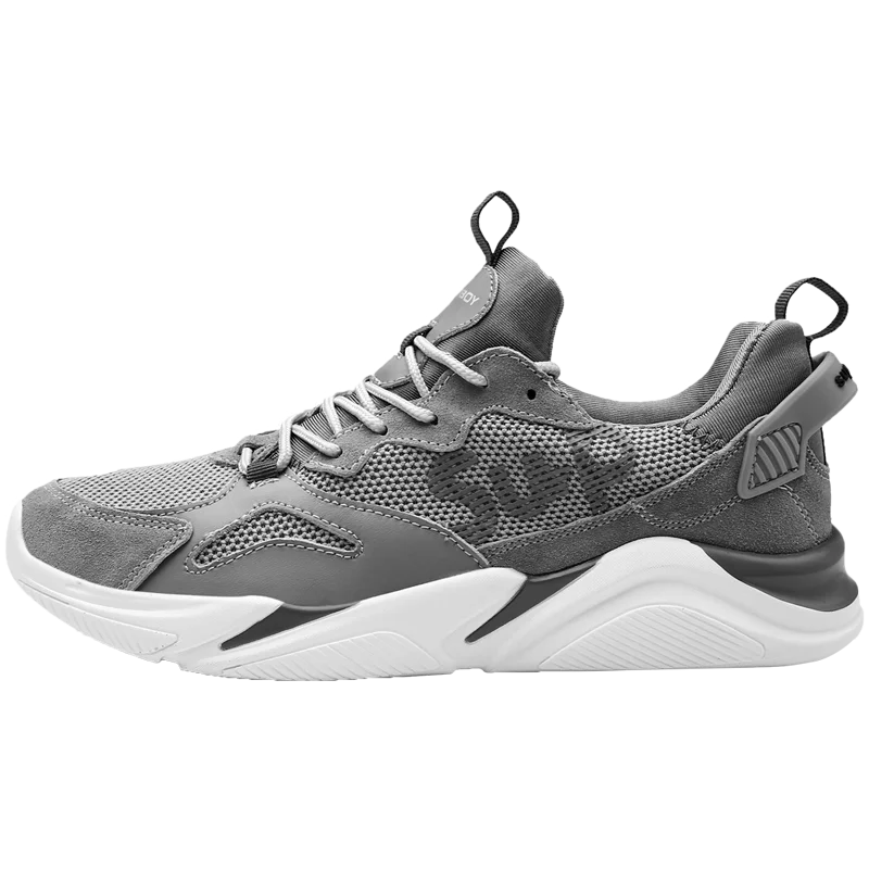 Breathable Men Running Shoes Comfortable Lace-up Sports Outdoor Athletic Training Autumn and winter knitted sneakers | Спорт и