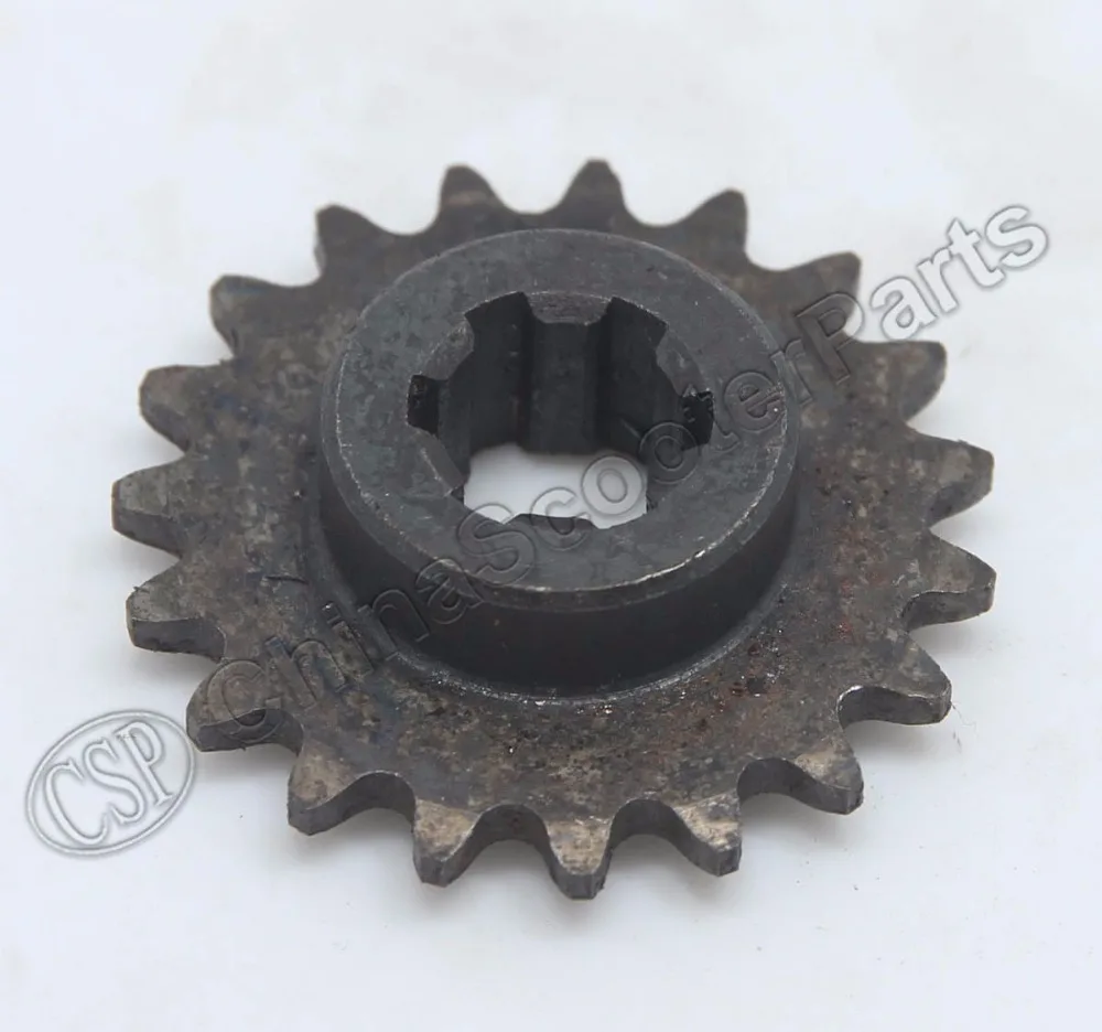 T8F 11 13 14 17 19 20 зуб 11T 13T 14T 17T 19T T передняя Звездочка 2 такта 47cc 49cc мини мотоцикл