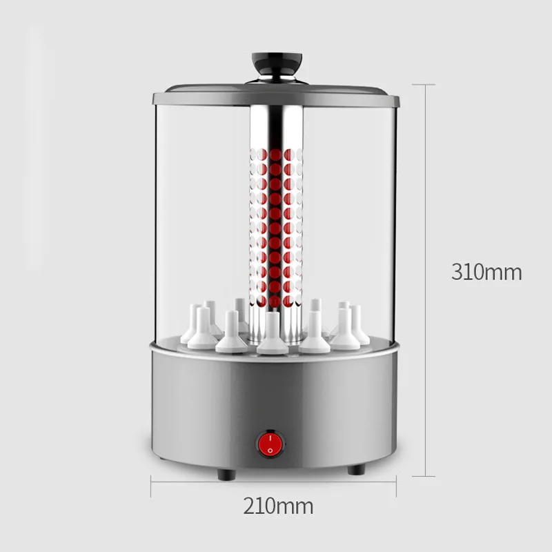 Household Electric Barbecue Machine Autorotation Kebab Machine Small smoke-free BBQ Cooker 3
