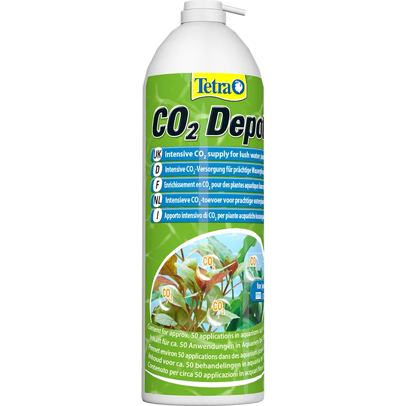 Tetra Plant Co2 Depot Optional Cylinder For Optimat System Water Purification From Turbidity Filtration Oxygen Saturation Aquarium Fish Health Care