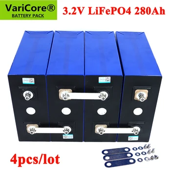 شراء4 قطعة/الوحدة VariCore 3.2 فولت 280AH بطارية حزمة LiFePO4 ليثيوم الحديد فوسفا 12 فولت 24 فولت ل E-سكوتر RV نظام تخزين الطاقة الشمسية