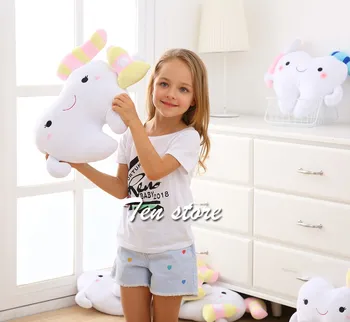 

1pcs gift dental teeth shape reinforce Big tooth pillow Creative shape cartoon pillow cushions track sleep appease doll
