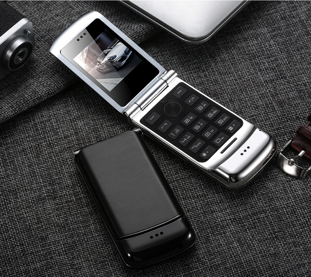 Оригинальный Ulcool V9 роскошный флип телефон 1 54 &quotдвойная Sim камера MP3 Bluetooth FM дозвон