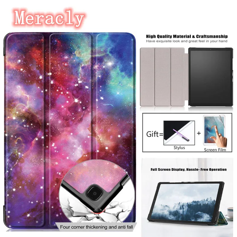 Чехол для планшета Samsung Galaxy Tab A 8 0 дюйма SM-T290 T295 2019 ультратонкий кожаный